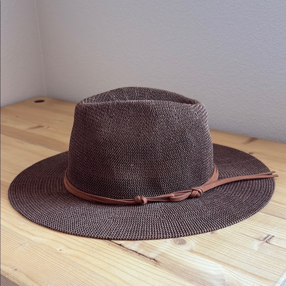 Melrose and Market Tan Woven Hat